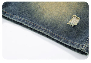 Men’s Ripped Jeans - American High Street Retro My Store