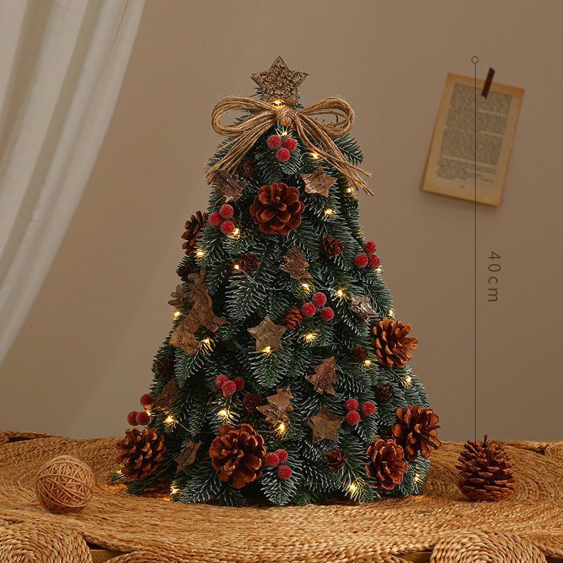 Christmas Decoration – Encrypted PE Christmas Tree with Lights - MRC STORE