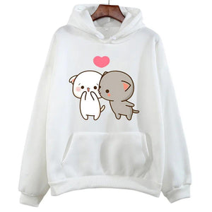 Printed Pocket Drawstring Hoodie - MRC STORE