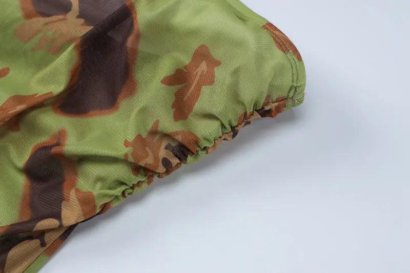 Elegant Floral Mesh Dress - MRC STORE