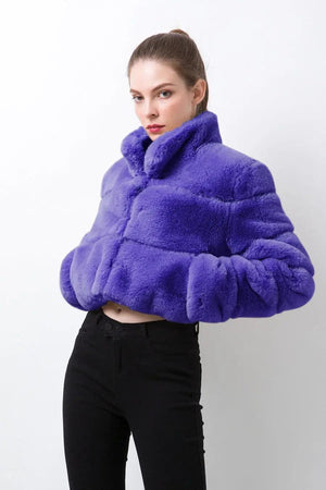 Chic Faux Fur jacket - MRC STORE