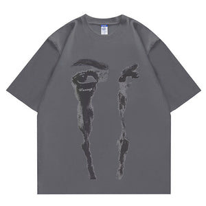 Men’s Vintage T-Shirt - Hip Hop Letter Print My Store  26.65