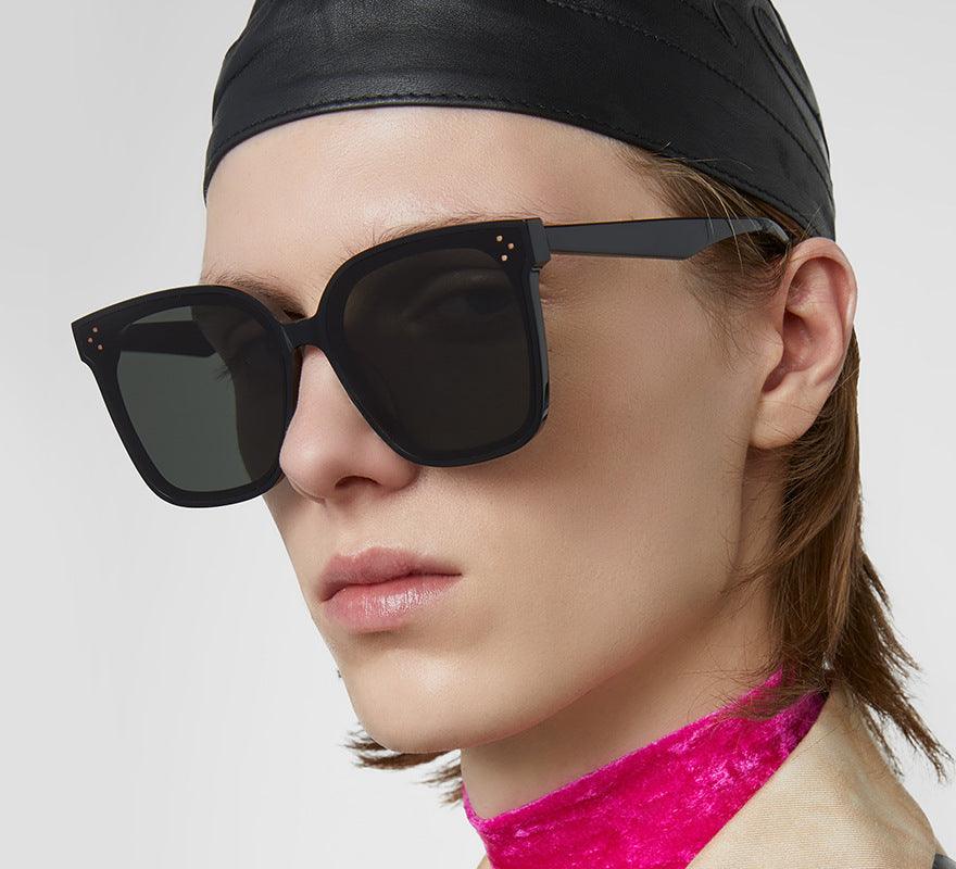 Square Frame Sunglasses – UV400 Protection with Resin Lens and Plastic Frame - MRC STORE