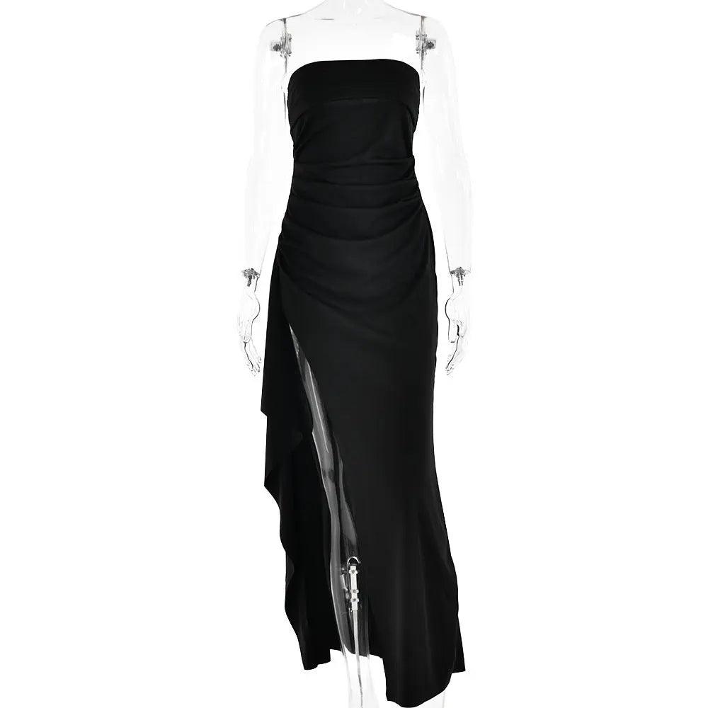 Pleated Long Summer Dress - MRC STORE