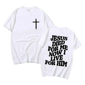 Jesus Letters T-Shirt - MRC STORE