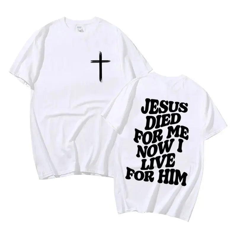 Jesus Letters T-Shirt - MRC STORE