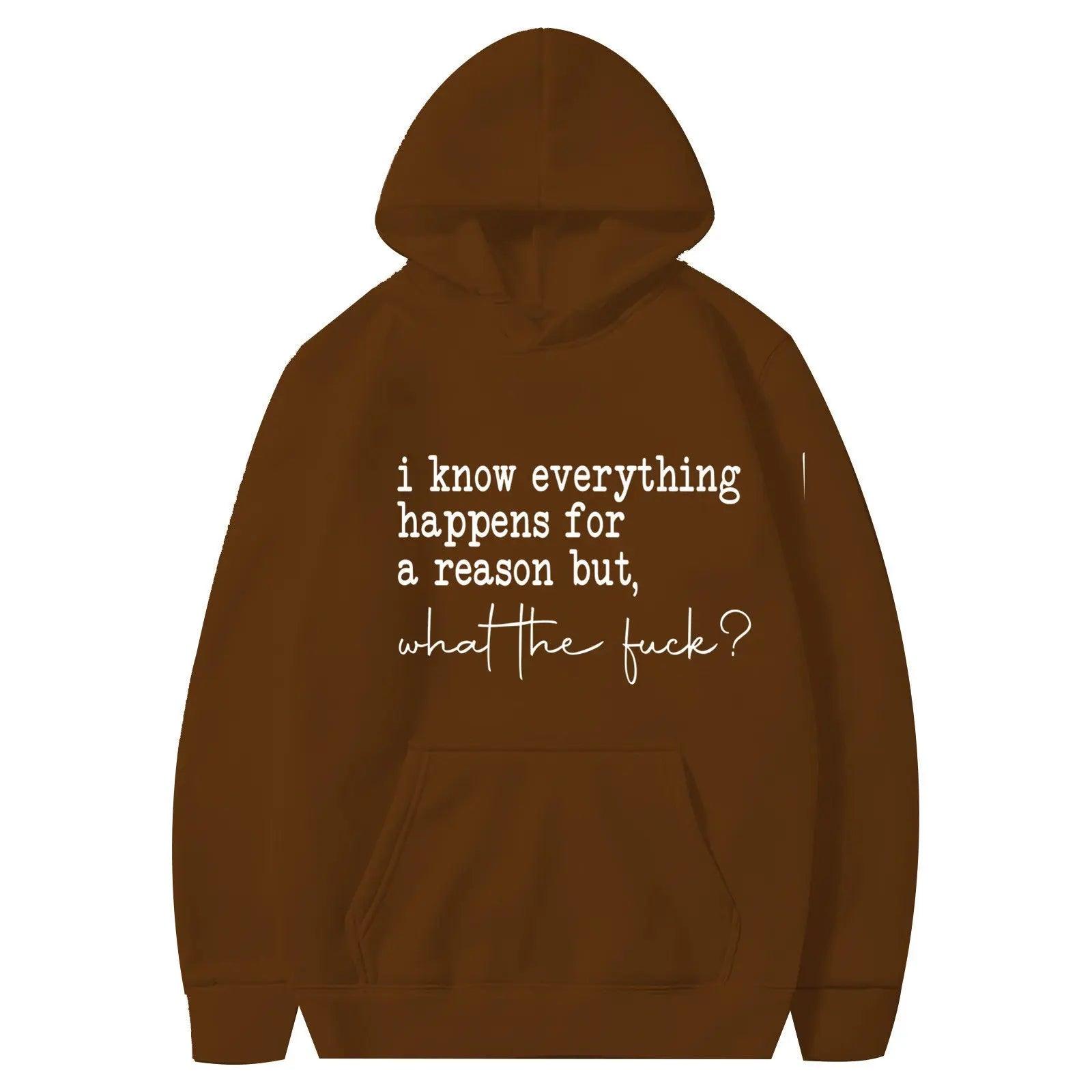 Printed Pullover Hoodie - MRC STORE