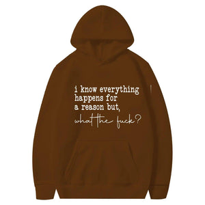 Printed Pullover Hoodie - MRC STORE