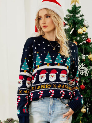 Christmas Sweater Tree Snowman - Festive and Fun Holiday Jumper - MRC STORE