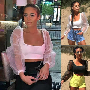 Elastic sleeve top - MRC STORE