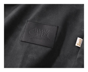 Retro American Washed PU Vintage Leather Shirt - MRC STORE