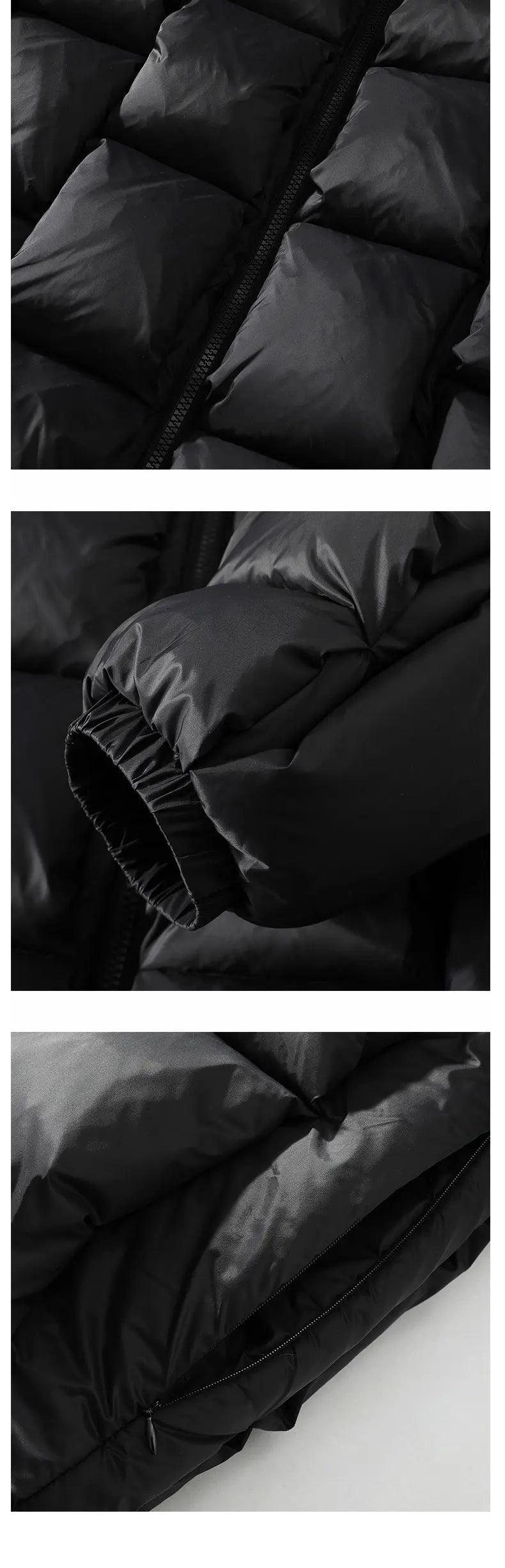 Woven Style Down Jacket - MRC STORE