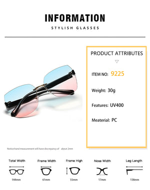 Unisex Diamond Cut Sunglasses - High-End Style My Store