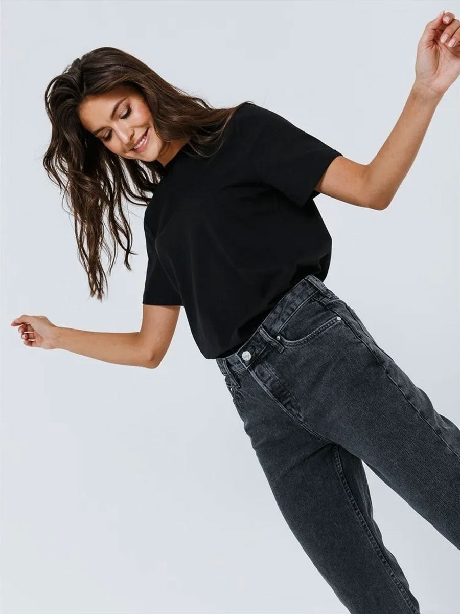 Unisex Casual T-Shirt - Round Neck Commuter Top My Store