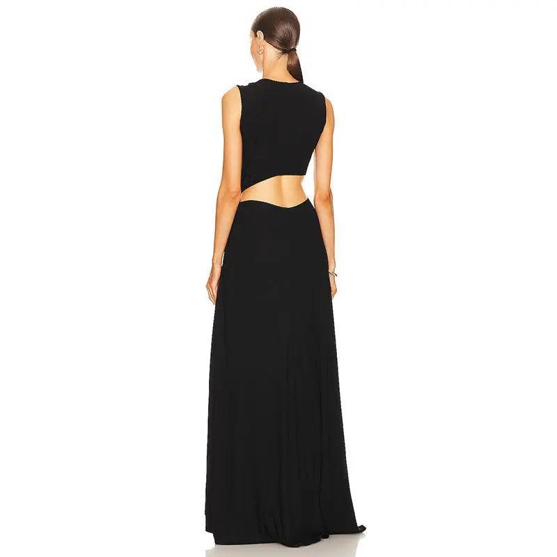 Women's V-neck Slim Fit Dress - MRC STORE