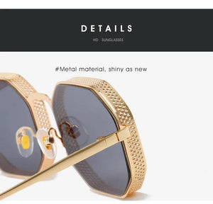 Stylish Metal Box Sunglasses for Men and Women - MRC STORE