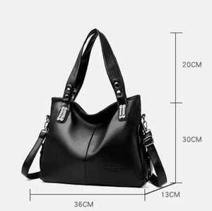 Trendy PU Leather Bag Tote in Sophisticated Colors