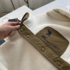 Retro Mountain Patchwork Sweater - MRC STORE