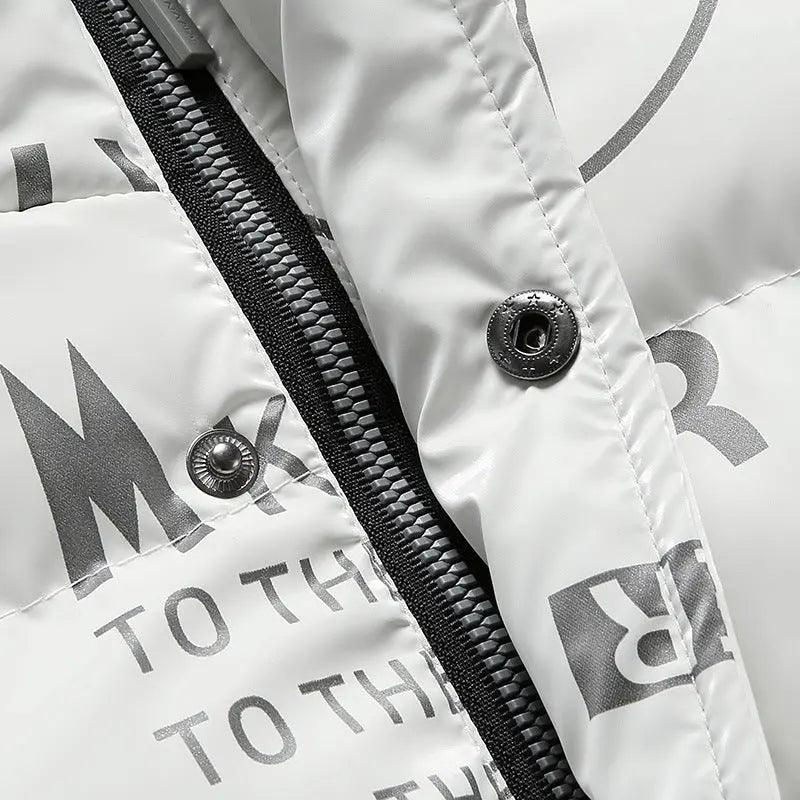 Fashion Printed Winter Coat - MRC STORE