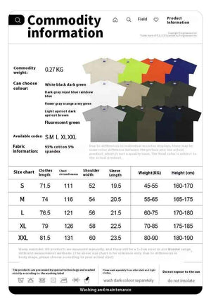 Solid Cotton T-shirt