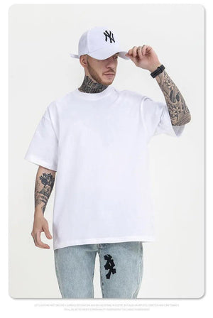 Solid Cotton T-shirt - MRC STORE
