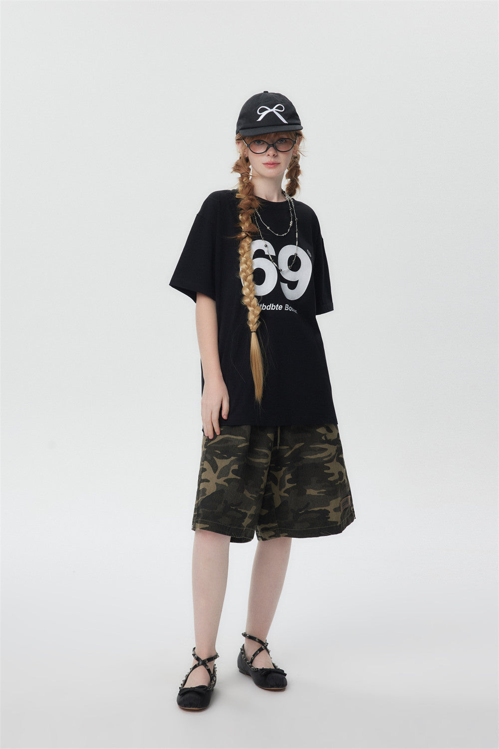 Women’s Digital 69 T-Shirt - Street Fashion Loose My Store