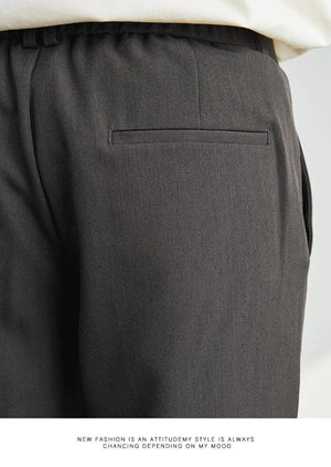 Slim Ankle Length Casual Pants - MRC STORE