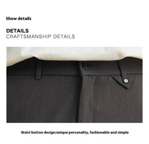 Slim Ankle Length Casual Pants - MRC STORE