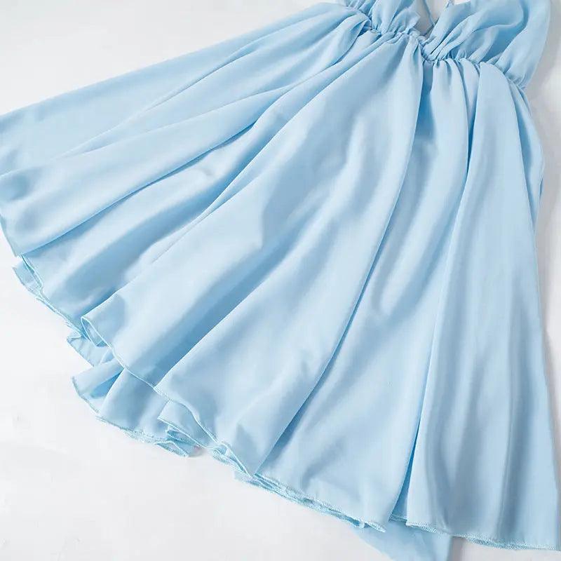 Elegant Backless Lace-Up Skirt - MRC STORE