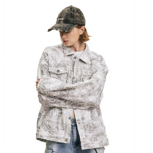 Tie Dye Gradient Street Jacket - MRC STORE