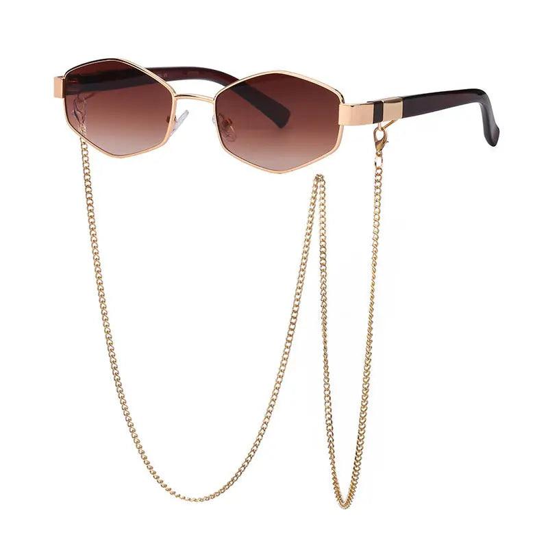 Chain Korean Style Sunglasses - MRC STORE