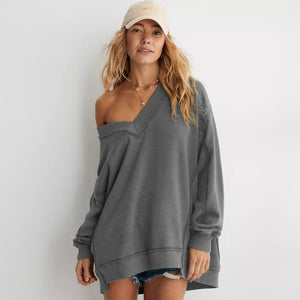 Trendy Pullover Sweater - MRC STORE
