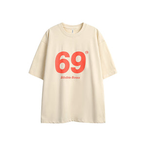 Women’s Digital 69 T-Shirt - Street Fashion Loose My Store  38.92