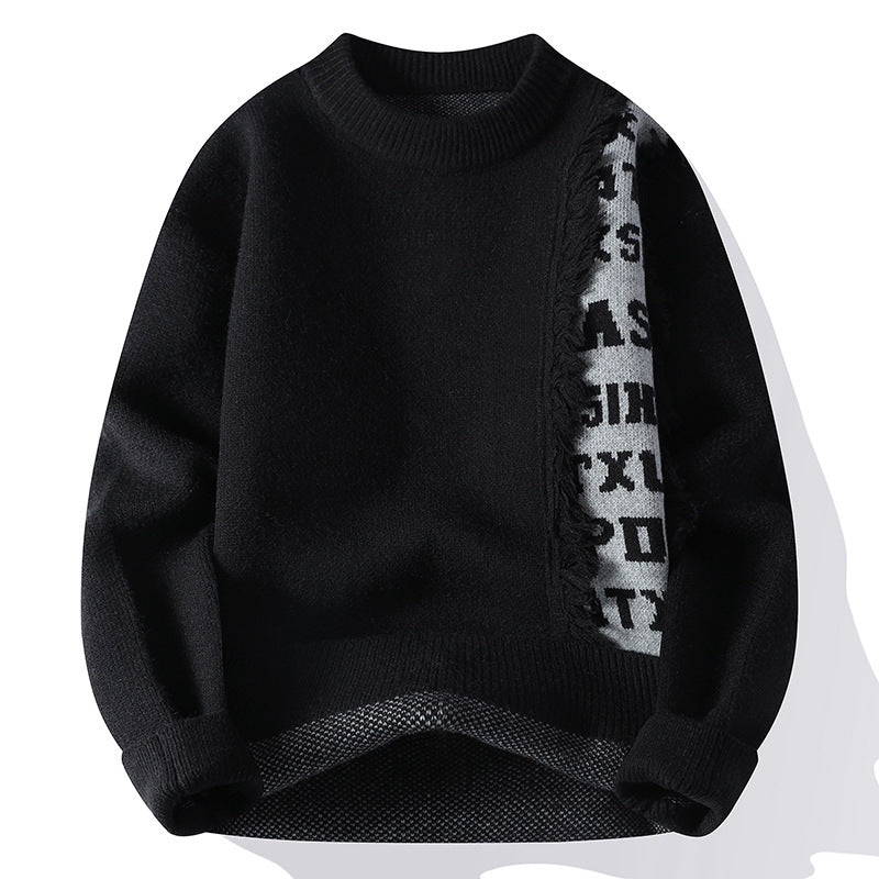 Men's Knitted Long Sleeve Pullover My Store 38.00