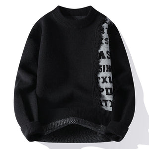 Men's Knitted Long Sleeve Pullover My Store 38.00