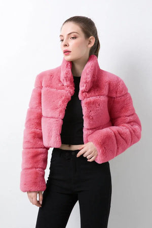 Chic Faux Fur jacket - MRC STORE