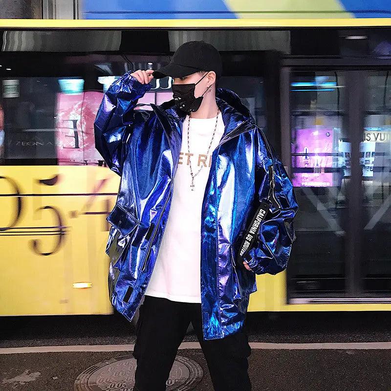 Shiny Loose Jacket - MRC STORE