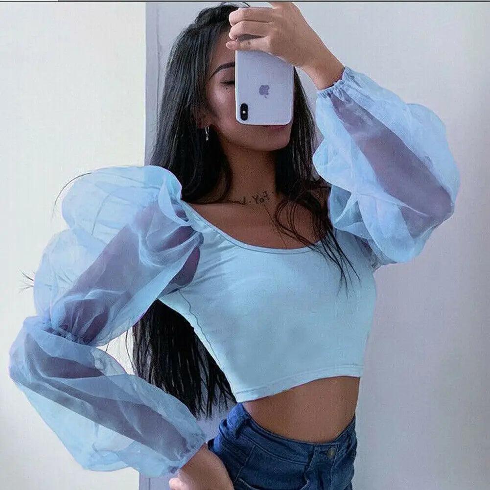 Elastic sleeve top - MRC STORE