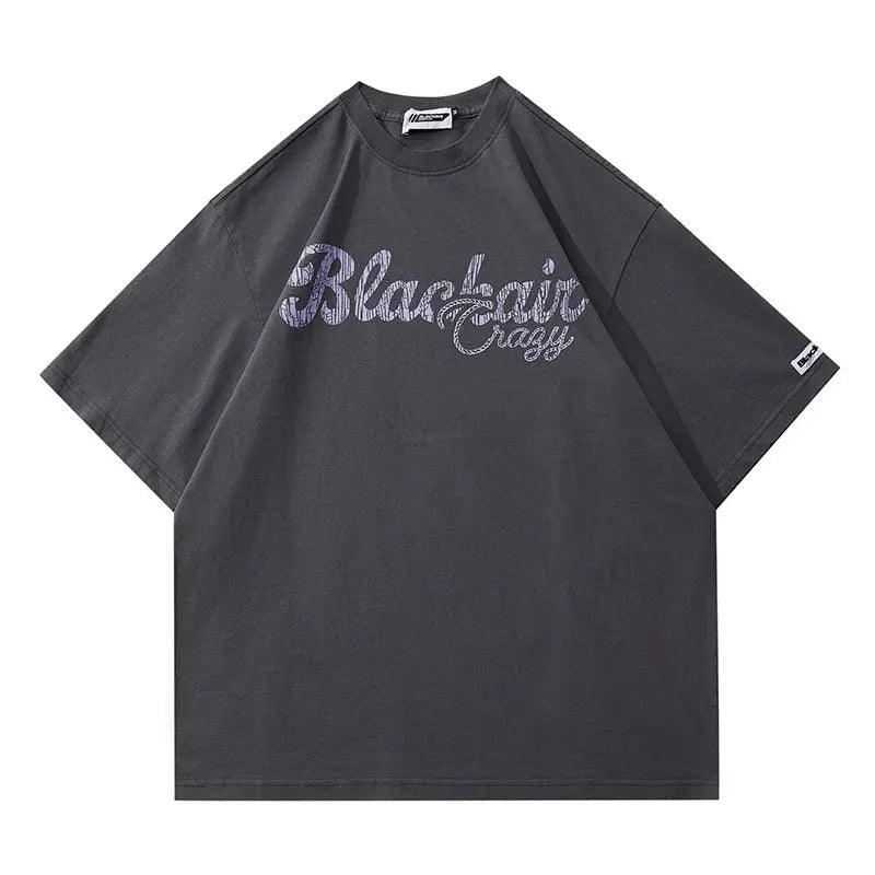Loose Fit Cotton Short Sleeve T-shirt - MRC STORE