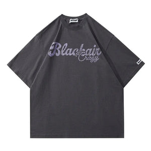 Loose Fit Cotton Short Sleeve T-shirt - MRC STORE