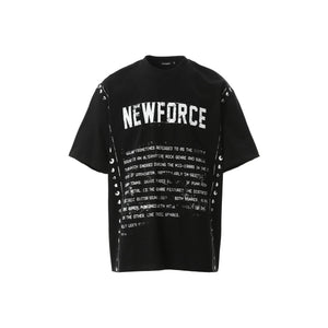Unisex Vintage T-Shirt - Letter Print Loose My Store