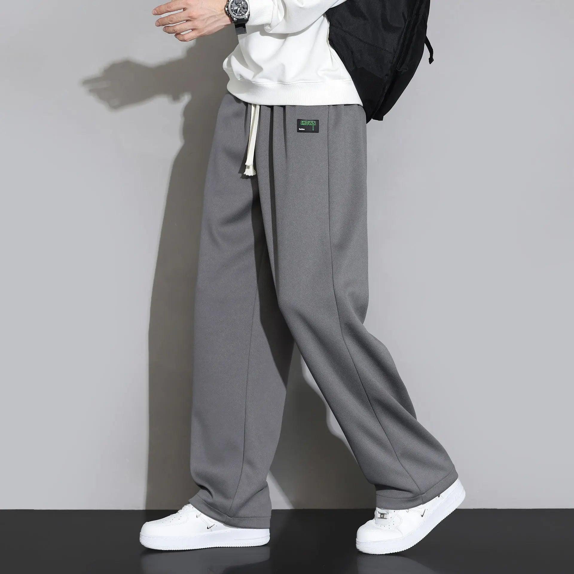 Sweatpants Straight Casual Trousers - MRC STORE