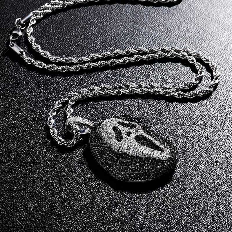Hip Hop Zircon Pendant Necklace - MRC STORE