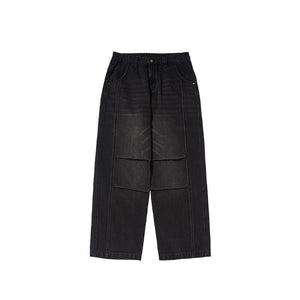 Men's Loose Retro Straight Jeans - MRC STORE