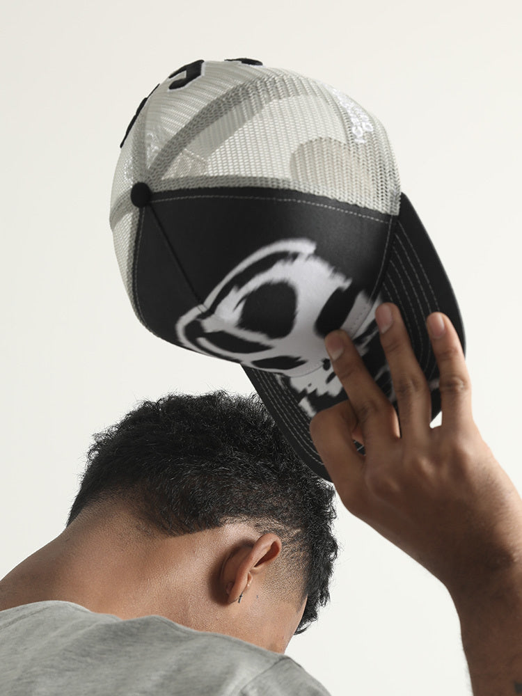 Unisex Baseball Cap - Micro Curved Mesh Black My Store