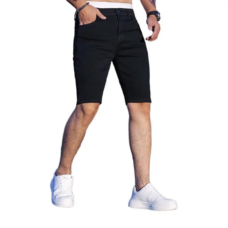 Stretch Denim Shorts - MRC STORE