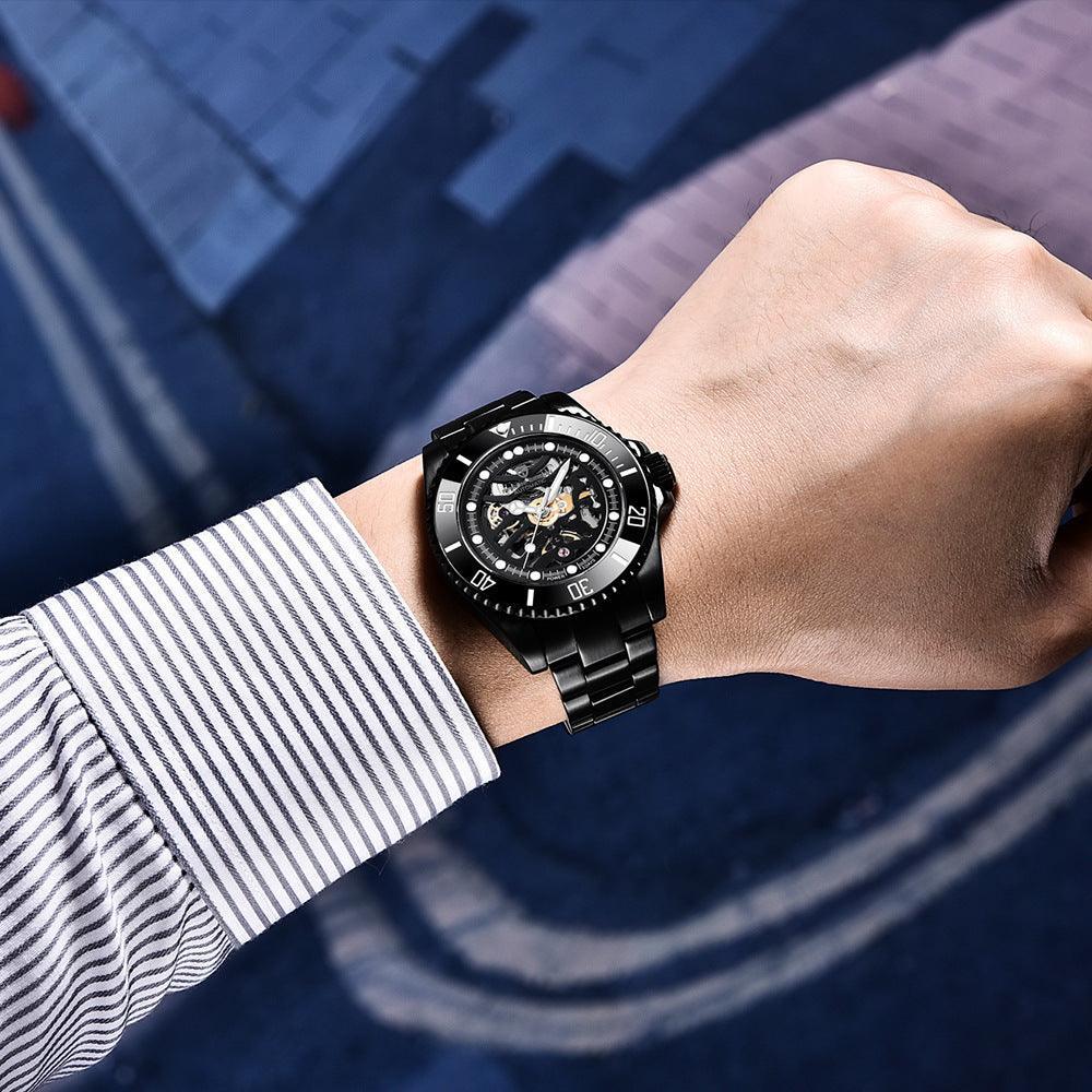 Pagani Design PD-1859 Steel Band Mechanical Watch - Luminous & Waterproof - MRC STORE