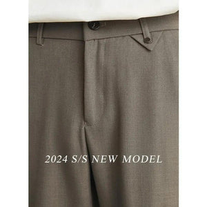 Slim Ankle Length Casual Pants - MRC STORE