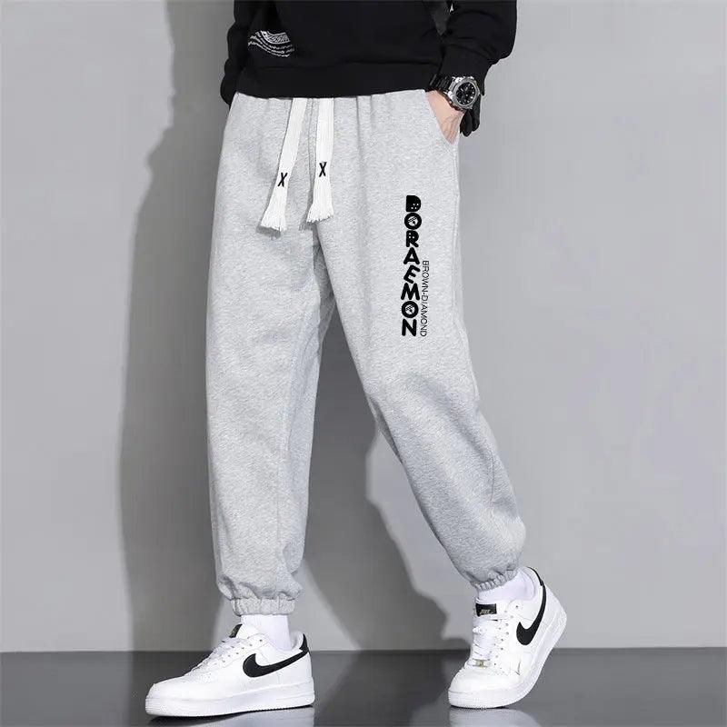 Cropped Casual Loose Long Pants - MRC STORE