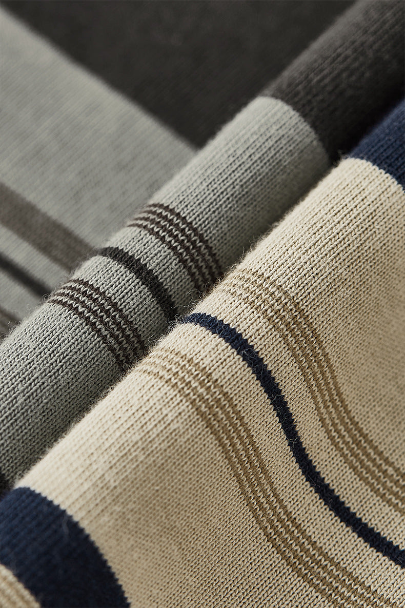 Unisex Striped T-Shirt - Loose Pocket Style My StoreÂ